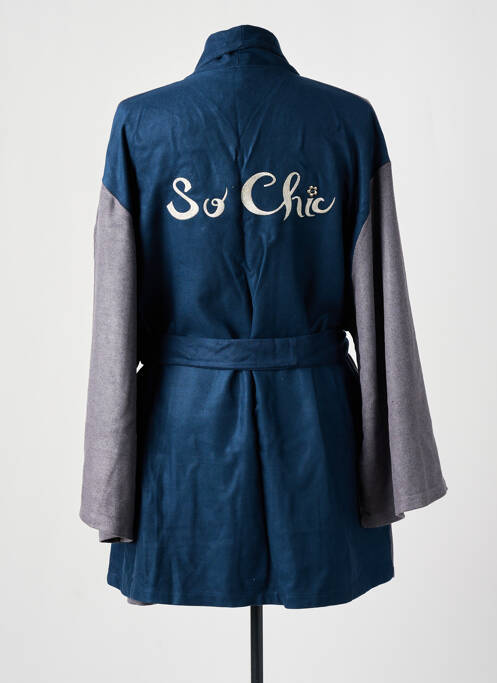 Veste kimono gris TENDANCE UNIQUE femme