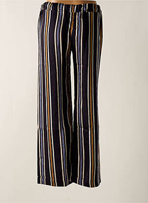 Pantalon droit poches bleu TENDANCE UNIQUE femme