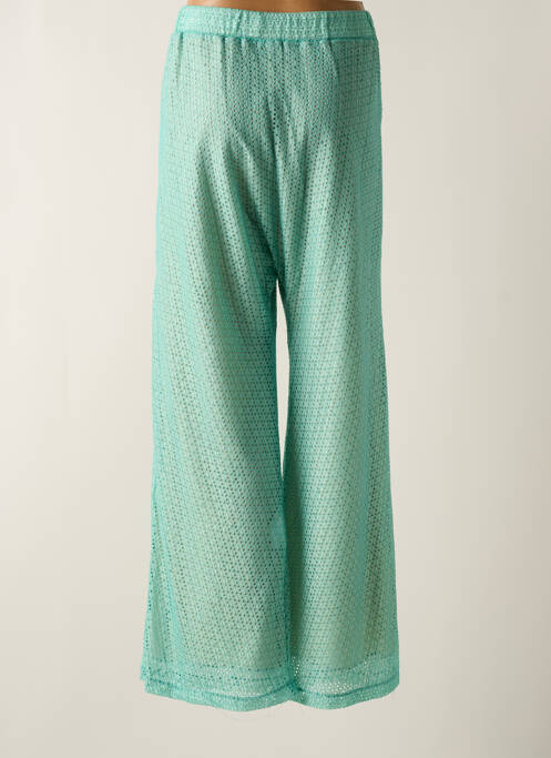 Pantalon large bleu TENDANCE UNIQUE pour femme