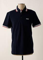 Polo bleu HUGO BOSS pour homme seconde vue