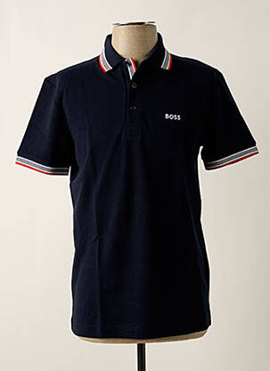 Polo bleu HUGO BOSS pour homme