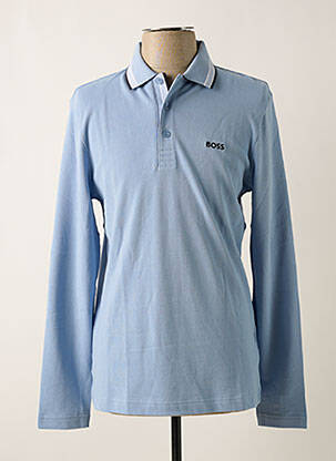 Polo bleu HUGO BOSS pour homme