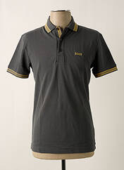 Polo gris HUGO BOSS pour homme seconde vue