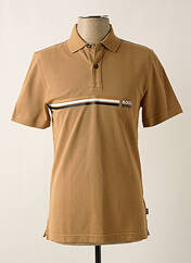 Polo marron HUGO BOSS pour homme seconde vue