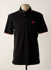 Polo noir HUGO BOSS pour homme seconde vue