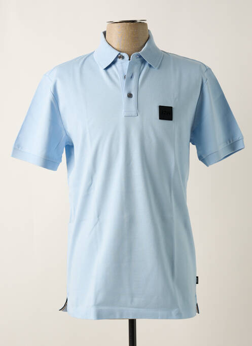 Polo bleu HUGO BOSS pour homme