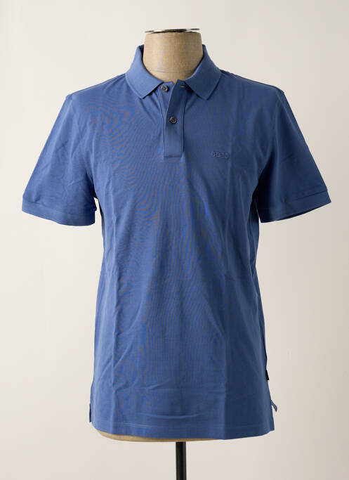 Polo bleu HUGO BOSS pour homme