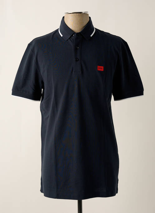 Polo bleu HUGO BOSS pour homme