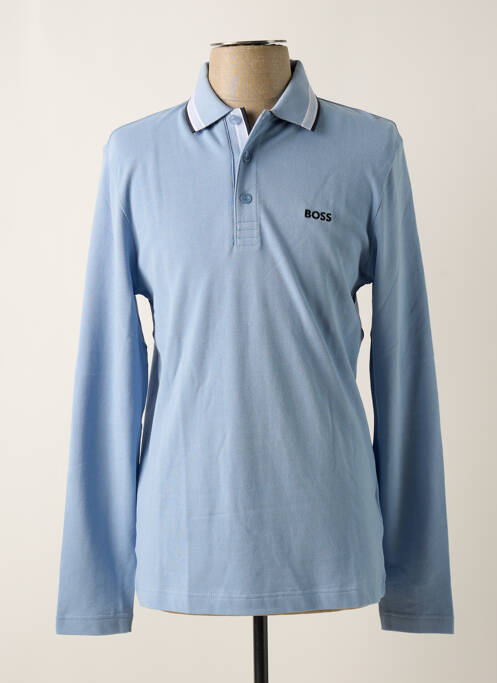 Polo bleu HUGO BOSS pour homme