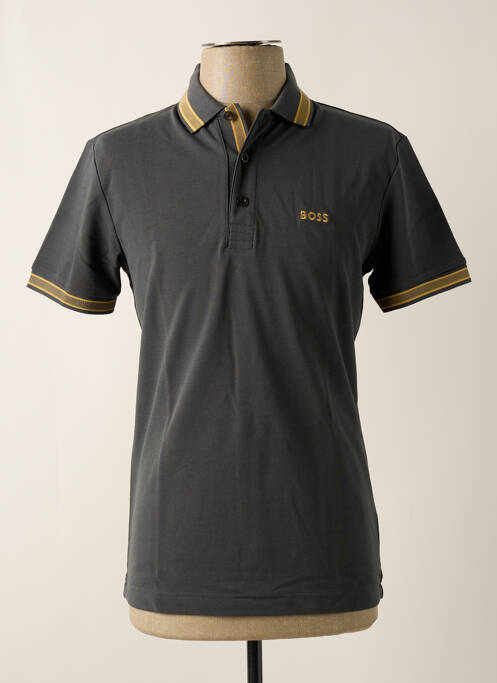 Polo gris HUGO BOSS pour homme