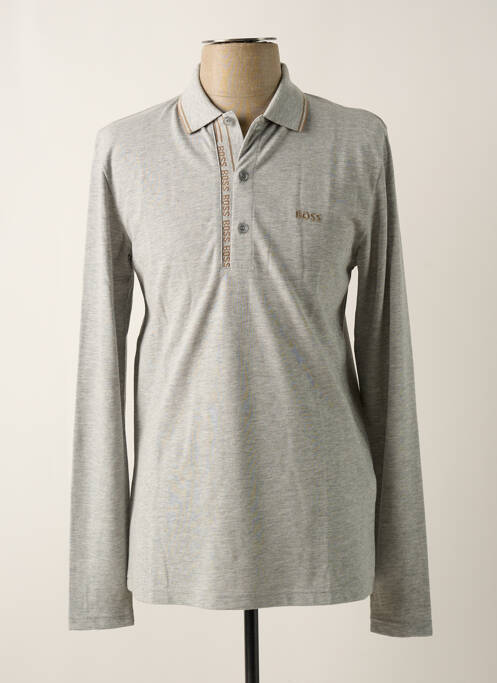 Polo gris HUGO BOSS pour homme