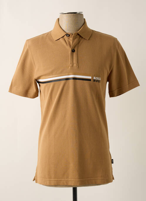 Polo marron HUGO BOSS pour homme