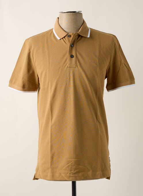 Polo marron HUGO BOSS pour homme