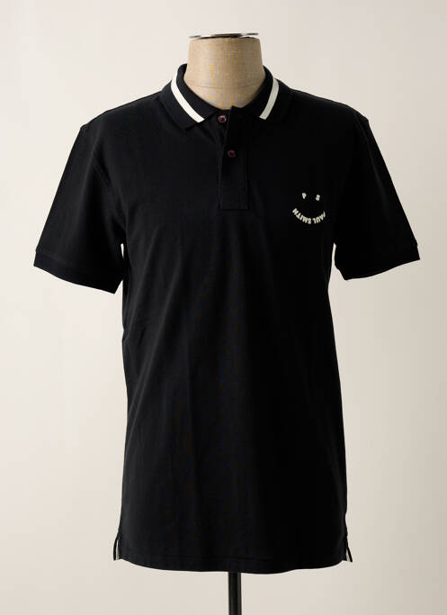 Polo noir PAUL SMITH pour homme