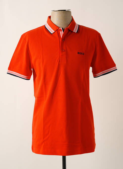 Polo orange HUGO BOSS pour homme