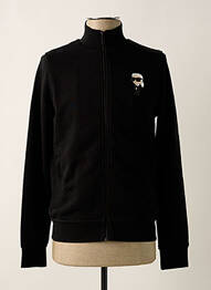 Veste casual coupe droite noir KARL LAGERFELD homme