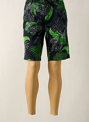 Short de bain imprimé fantaisie noir HUGO BOSS homme