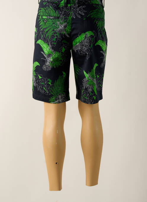 Short de bain imprimé fantaisie noir HUGO BOSS homme
