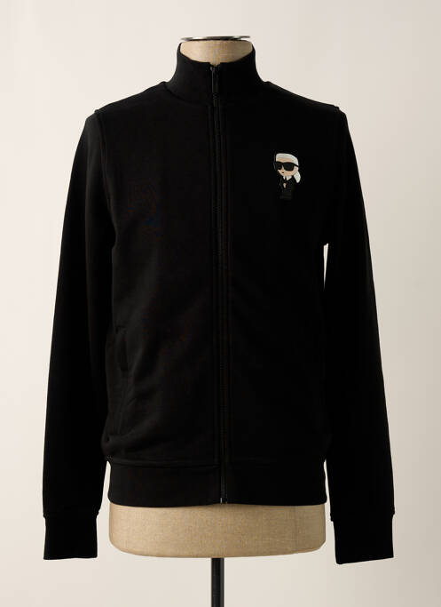 Veste casual noir KARL LAGERFELD pour homme