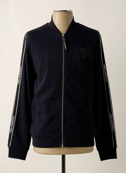 Veste casual noir LAGERFELD pour homme