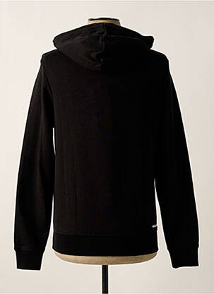 Sweat-shirt à capuche broderie manches longues noir KARL LAGERFELD homme