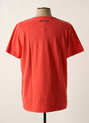 T-shirt coupe droite manches courtes orange HERO SEVEN homme
