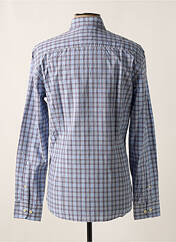 Chemise manches longues bleu HACKETT pour homme seconde vue