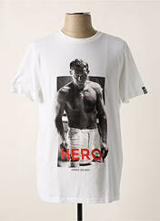 T-shirt blanc HERO SEVEN pour homme seconde vue