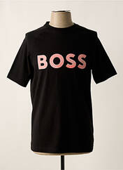 T-shirt noir HUGO BOSS pour homme seconde vue