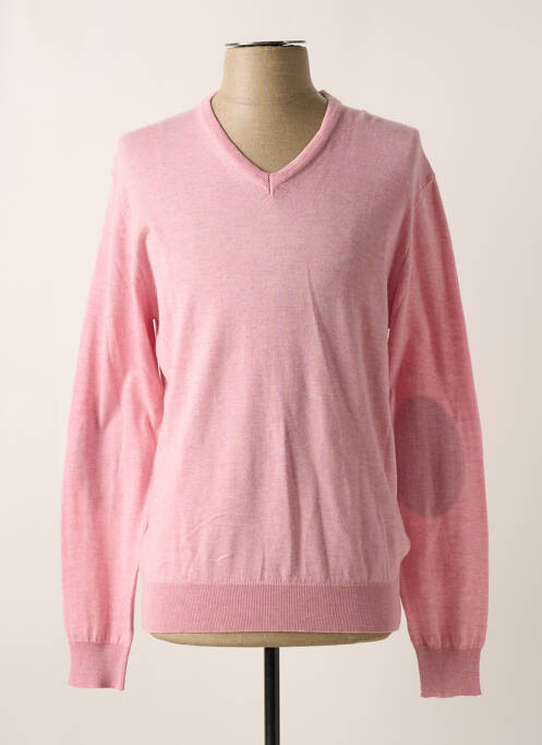 Pull rose HACKETT pour homme