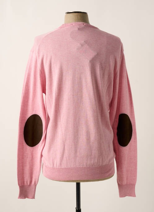 Pull rose HACKETT pour homme