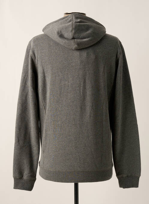 Sweat-shirt à capuche gris HERO SEVEN pour homme