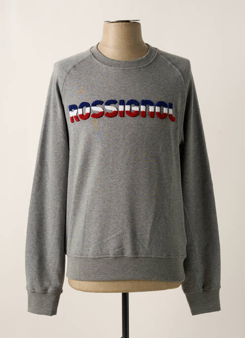 Sweat-shirt gris ROSSIGNOL pour homme