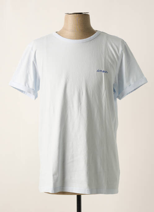 T-shirt bleu MAISON LABICHE pour homme