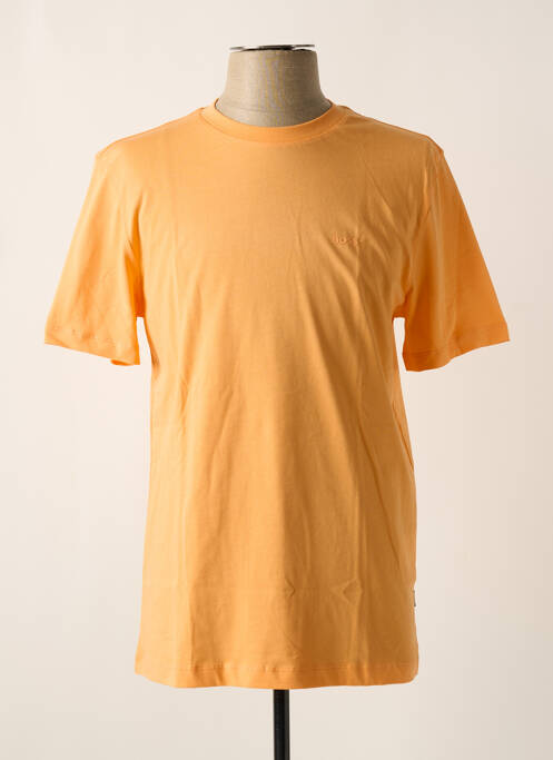 T-shirt orange HUGO BOSS pour homme