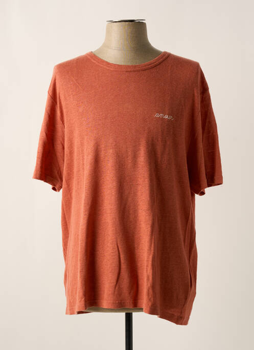 T-shirt orange MAISON LABICHE pour homme