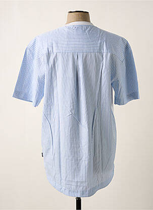 T-shirt stretch manches courtes bleu HUGO BOSS homme