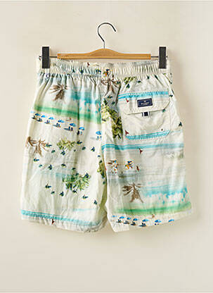 Short de bain imprimé fantaisie vert HACKETT homme