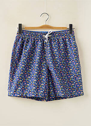 Short de bain imprimé fantaisie bleu HACKETT homme