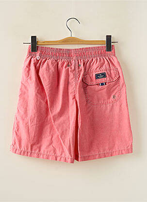 Short de bain fermeture liens à nouer rose HACKETT homme