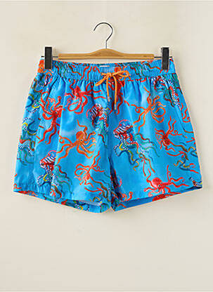 Short de bain imprimé fantaisie bleu PAUL SMITH homme