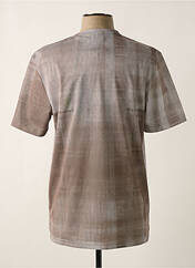 T-shirt beige HUGO BOSS pour homme seconde vue