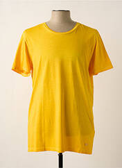 T-shirt jaune HUGO BOSS pour homme seconde vue