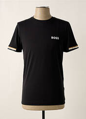 T-shirt noir HUGO BOSS pour homme seconde vue