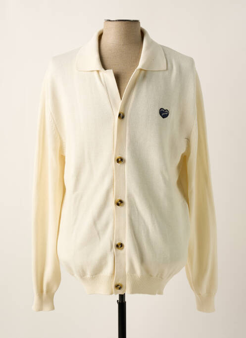 Gilet manches longues beige MAISON LABICHE pour homme