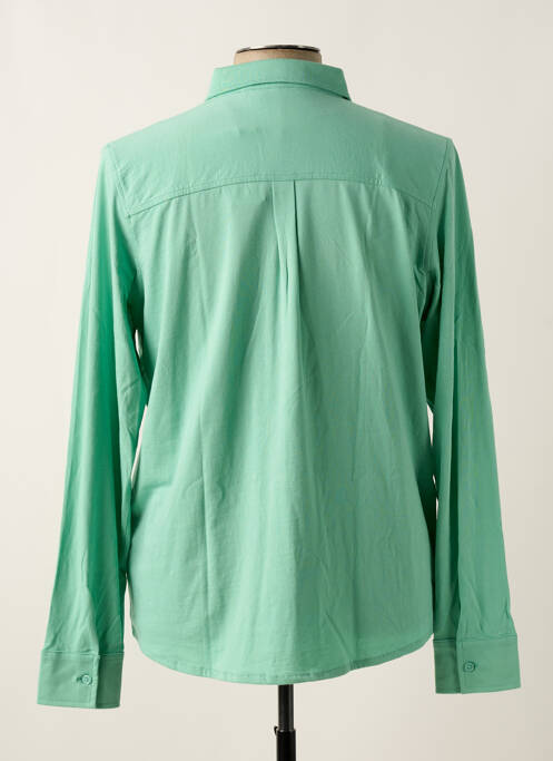 Chemise manches longues vert ANONYM APPAREL pour homme