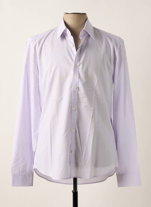 Chemise manches longues violet KENZO pour homme