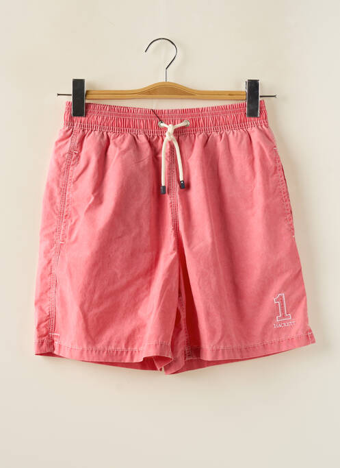 Short de bain rose HACKETT pour homme