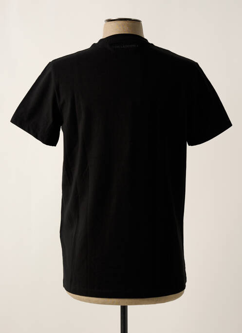 T-shirt noir KARL LAGERFELD pour homme