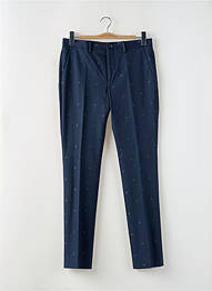Pantalon slim tissage popeline taille normale bleu PAUL SMITH homme